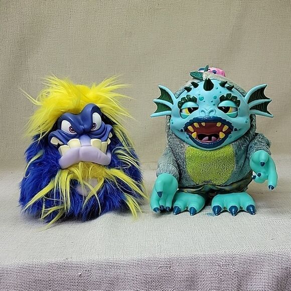 Crate Creatures Surprise, Croak, Teal, Pomsies Grumblies Hydro - Picture 1 of 12
